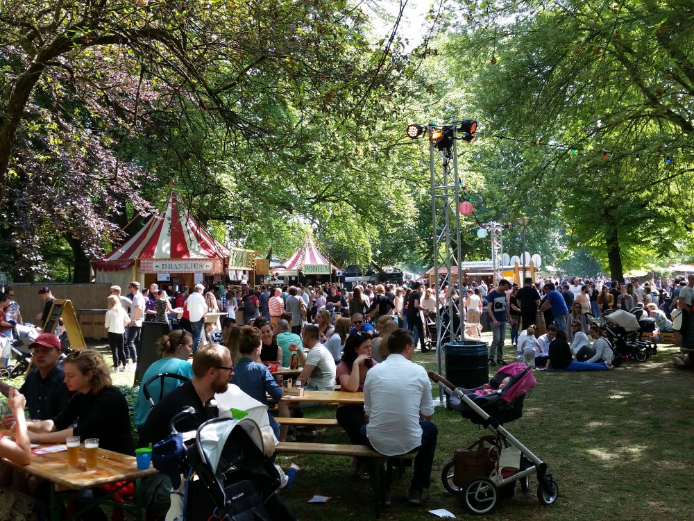 TREK Food Truck Festival, held in the Stadtpark